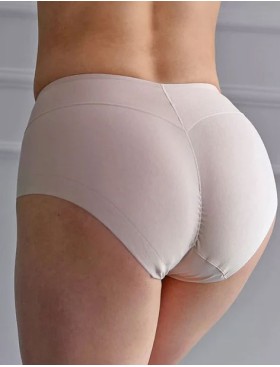 Хлопковые трусы-миди с утяжкой Janira SHAPE COTTON BAND 1032076 dune, Цвет: dune (песочный), Размеры: XL, изображение 2