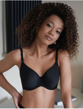 Бюстгальтер балконет спейсер Kris Line FORTUNA spacer черный, Цвет: черный, Размеры: 75E, изображение 4