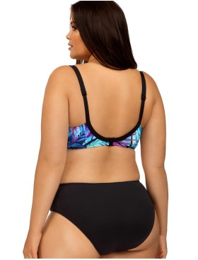 Купальник с уплотненной чашкой Lorin L2529/3 BIG, Цвет: флора, Размеры: 85C, изображение 2