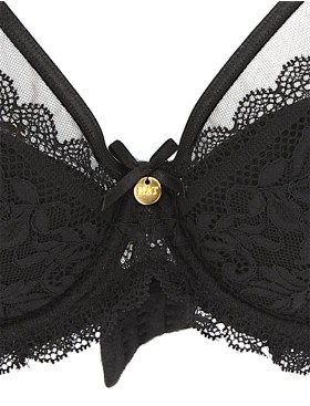 Кружевной бюстгальтер пуш-ап MAT ESTELLE czarny M-0198-11, Цвет: черный, Размеры: 65E, изображение 6