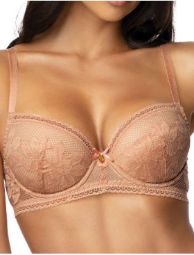 Бюстгальтер балконет пуш-ап MAT MARGARET bezowy M-3606-11, Цвет: бежевый, Размеры: 65F