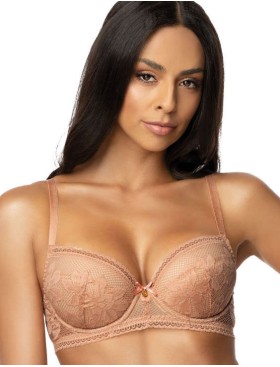 Бюстгальтер балконет пуш-ап MAT MARGARET bezowy M-3606-11, Цвет: бежевый, Размеры: 65F, изображение 3
