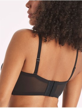 Кружевной бралетт без косточек Maidenform DM1188 черный, Цвет: черный, Размеры: 75B, изображение 3