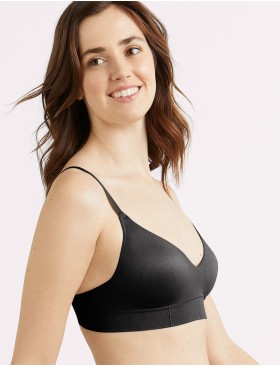 Бюстгальтер бралетт без косточек Maidenform DM2303 черный, Цвет: черный, Размеры: XL, изображение 5