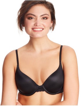 Гладкий бюстгальтер пуш-ап Maidenform DM0066 черный, Цвет: черный, Размеры: 80B, изображение 5