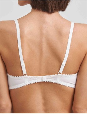 Бюстгальтер мягкий кружевной Simona M 484 молоко-роза, Цвет: молоко-роза, Размеры: 75E, изображение 2