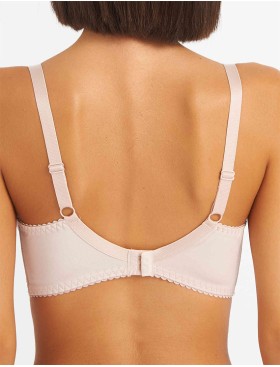 Бюстгальтер полумягкий Simona M 610 серебристый пион-сетка, Цвет: пион-сетка, Размеры: 75H, изображение 2