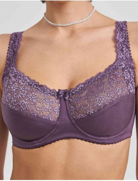 Бюстгальтер мягкий Simona M 912 гортензия, Цвет: гортензия, Размеры: 75H