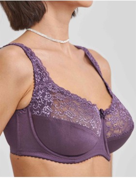 Бюстгальтер мягкий Simona M 912 гортензия, Цвет: гортензия, Размеры: 75H, изображение 5