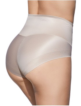 Высокие трусы с утяжкой Selene 901 CONTROL серо-бежевый, Цвет: серо-бежевый, Размеры: L, изображение 2