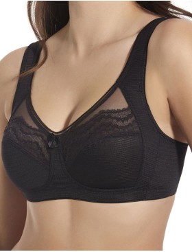 Мягкий бюстгальтер без косточек Selene ALESSIA чёрный, Цвет: чёрный, Размеры: 100C