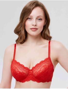 Бюстгальтер мягкий VOVA SNEJANNA V69606 россо, Цвет: россо, Размеры: 75B, изображение 3