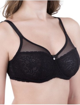 Бюстгальтер мягкий VOVA PATRICE V42711 черный, Цвет: черный, Размеры: 75E