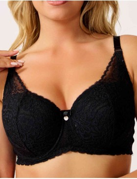 Бюстгальтер балконет VOVA PATRICE V42720 черный, Цвет: черный, Размеры: 80B