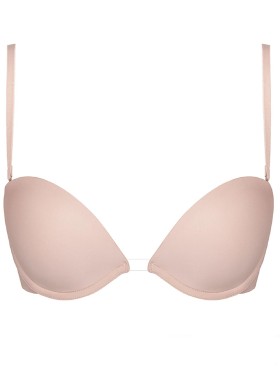 Бюстгальтер-трансформер пуш-ап Wonderbra W9243 бежевый, Цвет: бежевый, Размеры: 75C, изображение 4