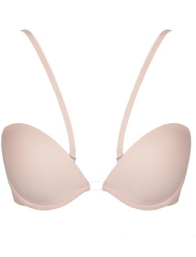 Бюстгальтер-трансформер пуш-ап Wonderbra W9243 бежевый, Цвет: бежевый, Размеры: 75C, изображение 5