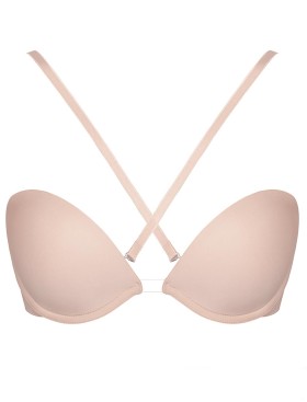 Бюстгальтер-трансформер пуш-ап Wonderbra W9243 бежевый, Цвет: бежевый, Размеры: 75C, изображение 6