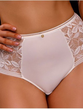 Трусы слипы комфорт Coquette Revue IMPRESSIVE 62109-01, Цвет: молоко, Размеры: S