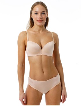 Трусики бразилиана Coquette Revue SKIN 63119-03, Цвет: телесный, Размеры: XS, изображение 3