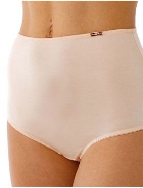Высокие женские трусы Coquette Revue SKIN 62119-03, Цвет: телесный, Размеры: S