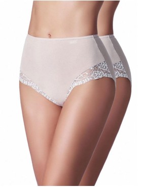 Трусы слипы Janira PACK-2 BRAGA ESENCIAL 1031647 в наборе (2шт) dune, Цвет: dune (песочный), Размеры: 3XL