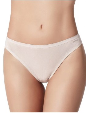 Хлопковые трусы бразилиана Janira PACK 2 BRASILIAN ESENCIAL 1032023 в наборе (2шт) dune, Цвет: dune (песочный), Размеры: S