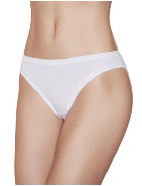 Хлопковые трусы бразилиана Janira PACK 2 BRASILIAN ESENCIAL 1032023 в наборе (2шт) blanco, Цвет: blanco (белый), Размеры: L