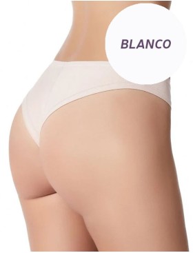 Хлопковые трусы бразилиана Janira PACK 2 BRASILIAN ESENCIAL 1032023 в наборе (2шт) blanco, Цвет: blanco (белый), Размеры: L, изображение 3