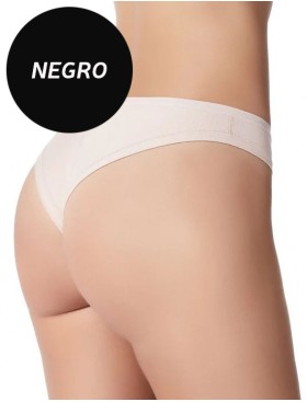 Хлопковые трусы бразилиана Janira PACK 2 BRASILIAN ESENCIAL 1032023 в наборе (2шт) negro, Цвет: negro (черный), Размеры: S, изображение 2