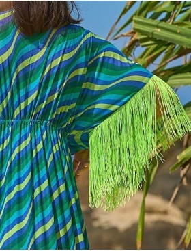 Халат парео Mia-Amore TALASSA 7359, Цвет: синий, Размеры: S/M, изображение 5