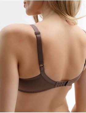 Бюстгальтер полумягкий Milavitsa 116182 лесной орех/нюд, Цвет: лесной орех/нюд, Размеры: 90C, изображение 2