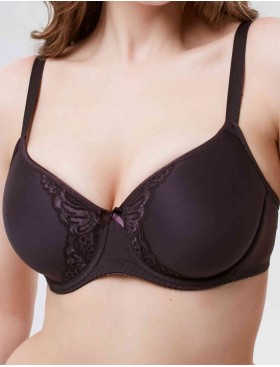 Бюстгальтер спейсер Milavitsa 119141 эспрессо, Цвет: эспрессо, Размеры: 75F