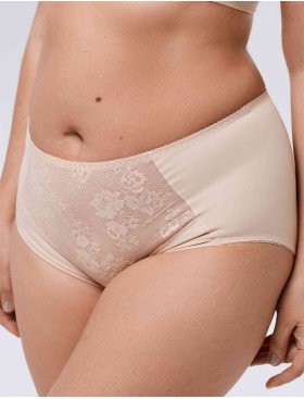 Трусы слипы высокие Milavitsa 256180 нюд, Цвет: нюд, Размеры: 5XL, изображение 3