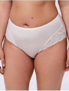 Трусы слипы Nikol Djumon 132 30 молоко, Цвет: молоко, Размеры: S