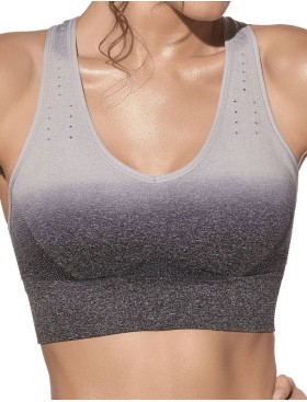Бюстгальтер для спорта Selene DIANA серый, Цвет: серый, Размеры: S