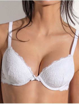 Бюстгальтер с гелевым пуш-ап Sielei ALLURE 2674 bianco, Цвет: bianco (белый), Размеры: 70B