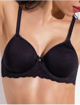 Бюстгальтер спейсер Sielei ALLURE 2686 nero, Цвет: nero (черный), Размеры: 75D