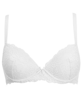 Бюстгальтер балконет Sielei ALLURE 2688 bianco, Цвет: bianco (белый), Размеры: 75B, изображение 3