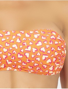 Открытый купальник бандо бразилиана Sielei HE85 arancio, Цвет: arancio (оранж), Размеры: 75B, изображение 3