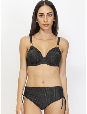 Черный купальник с мягкой чашкой Sielei LX93 nero, Цвет: nero (черный), Размеры: 75C