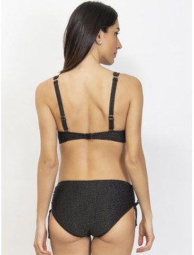 Черный купальник с мягкой чашкой Sielei LX93 nero, Цвет: nero (черный), Размеры: 75C, изображение 2