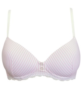 Комплект пуш-ап без косточек и шорты Sielei MILKY LACE 7338+7339 rosa, Цвет: rosa (розовый), Размеры: 85B, изображение 3