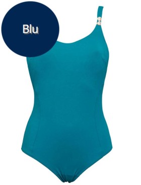 Слитный купальник Sielei PEARLS PE51 blu, Цвет: blu (синий), Размеры: 75D, изображение 2