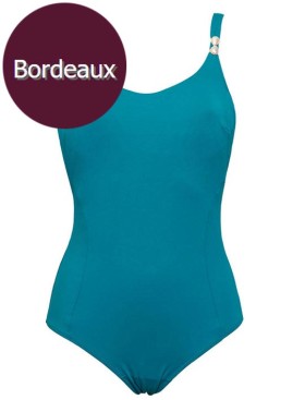 Слитный купальник Sielei PEARLS PE51 bordeaux, Цвет: bordeaux (бордо), Размеры: 75D, изображение 2