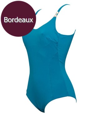 Слитный купальник Sielei PEARLS PE51 bordeaux, Цвет: bordeaux (бордо), Размеры: 75D, изображение 3