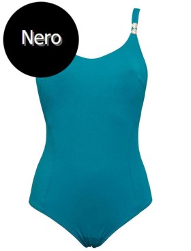 Слитный купальник Sielei PEARLS PE51 nero, Цвет: nero (черный), Размеры: 75D, изображение 2