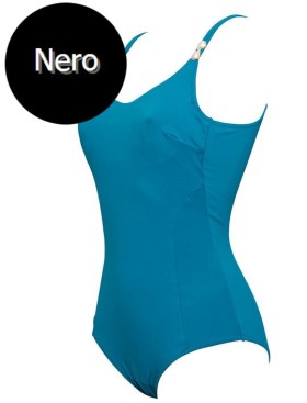 Слитный купальник Sielei PEARLS PE51 nero, Цвет: nero (черный), Размеры: 75D, изображение 3