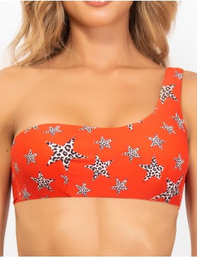 Яркий купальник с топом Sielei RS50+RS60 rosso, Цвет: rosso (красный), Размеры: 80B, изображение 3