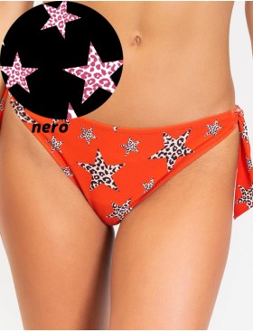 Открытый купальник шторка бразилиана Sielei RS52+RS61 nero, Цвет: nero (черный), Размеры: 75B, изображение 4