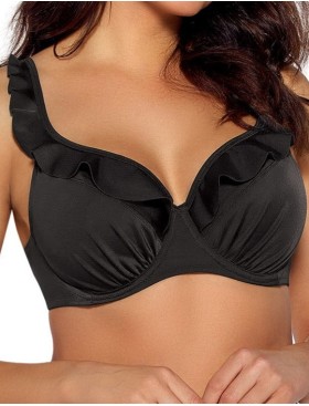 Бюстгальтер купальный мягкая чашка AVA SK213 черный, Цвет: черный, Размеры: 85B